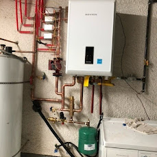 Tankless Boiler & Radiant Heat — before and after